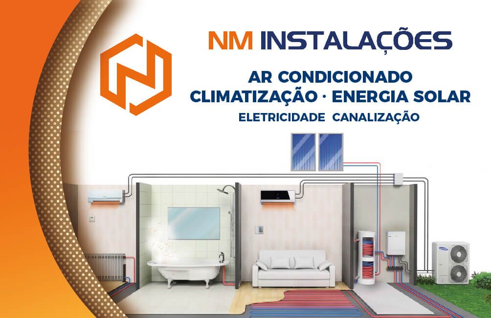 Serviços em Coimbra de Instalações Elétricas, Climatização, Energia Solar e Canalização